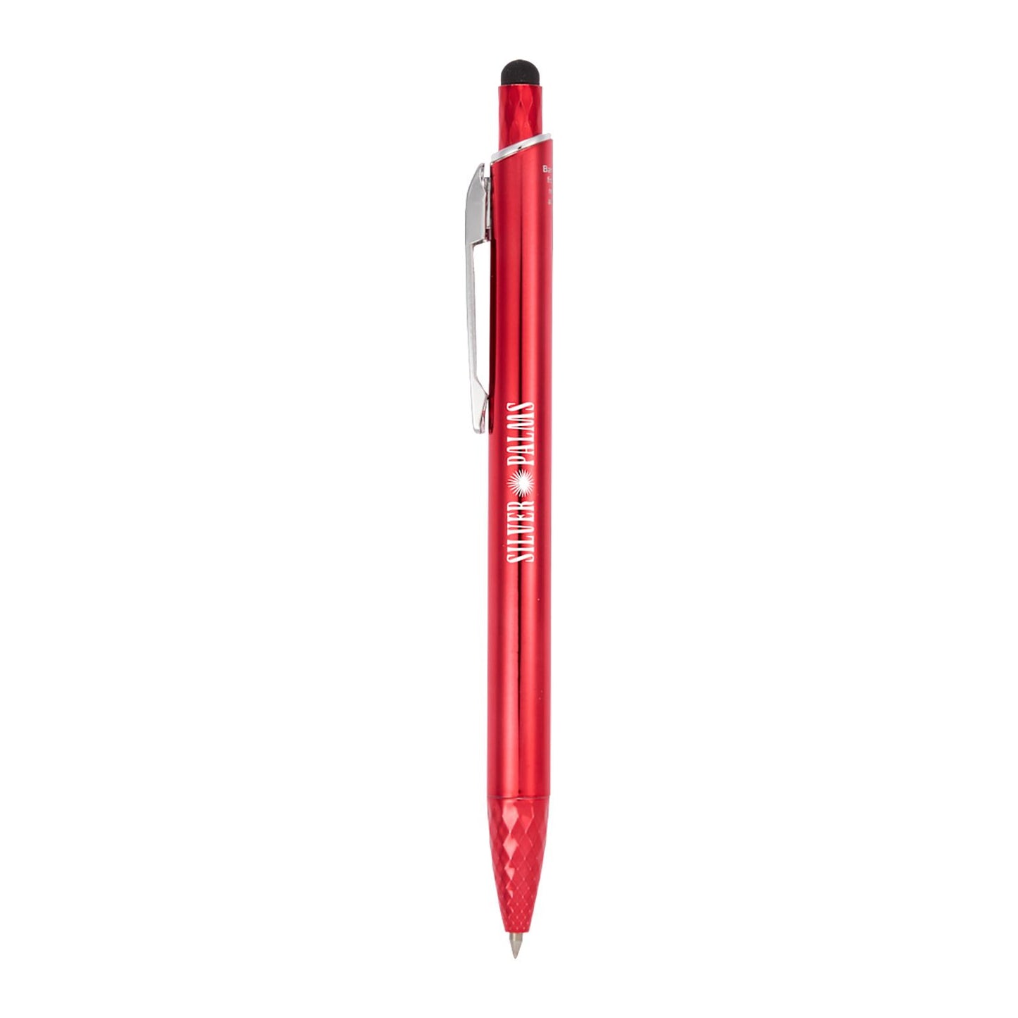 Brite Recycled Aluminum Gel Stylus Pen - Red