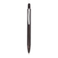 Brite Recycled Aluminum Gel Stylus Pen - Black