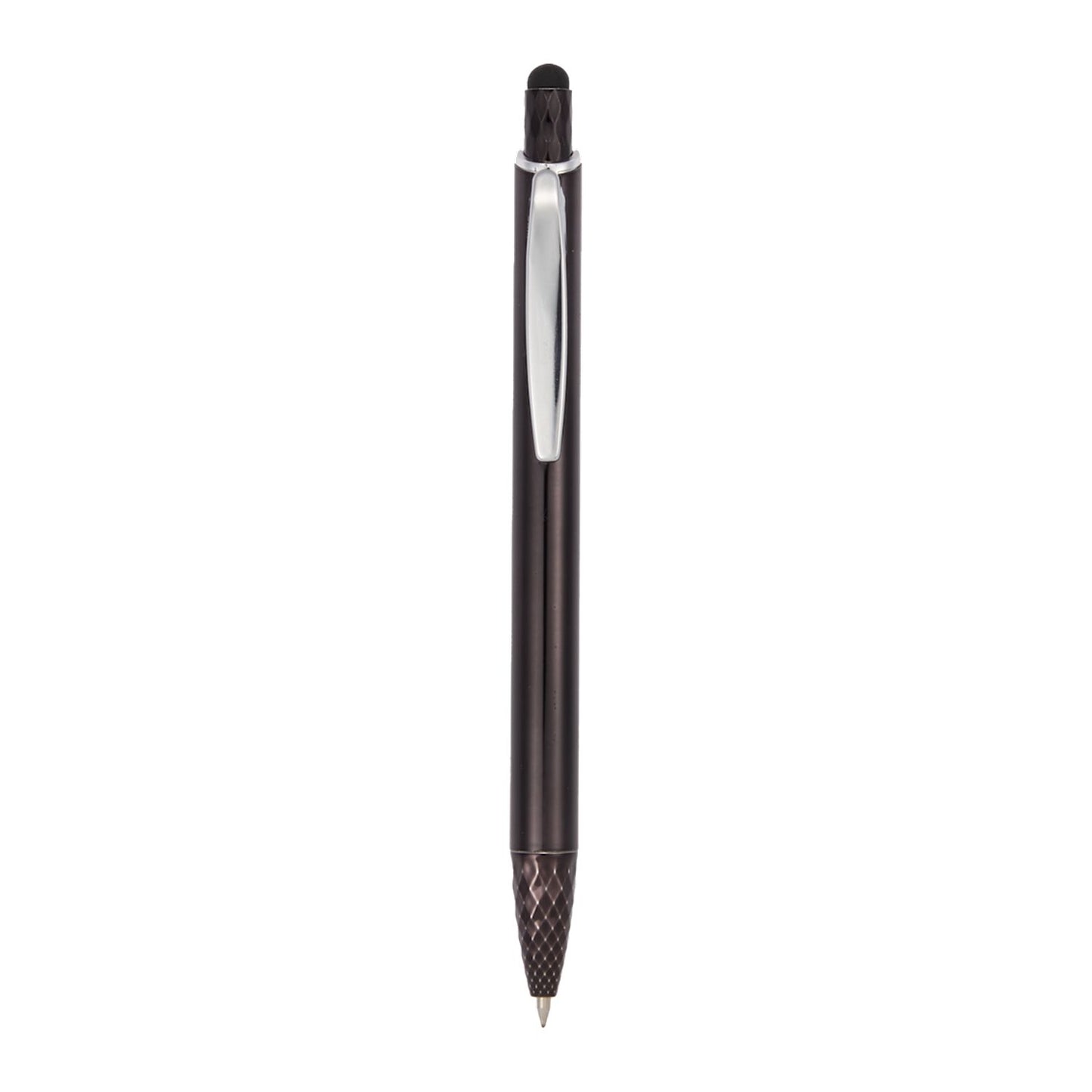 Brite Recycled Aluminum Gel Stylus Pen - Black