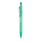 Brite Recycled Aluminum Gel Stylus Pen - Green