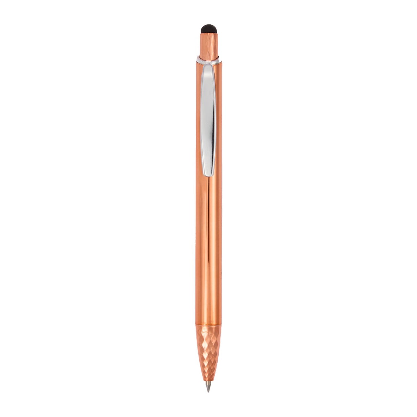 Brite Recycled Aluminum Gel Stylus Pen - Orange