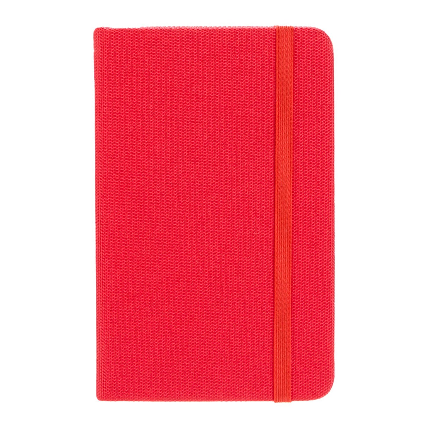 3.5" x 5.5" Recycled Pocket Bound Journal - Red