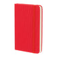 3.5" x 5.5" Recycled Pocket Bound Journal - Red