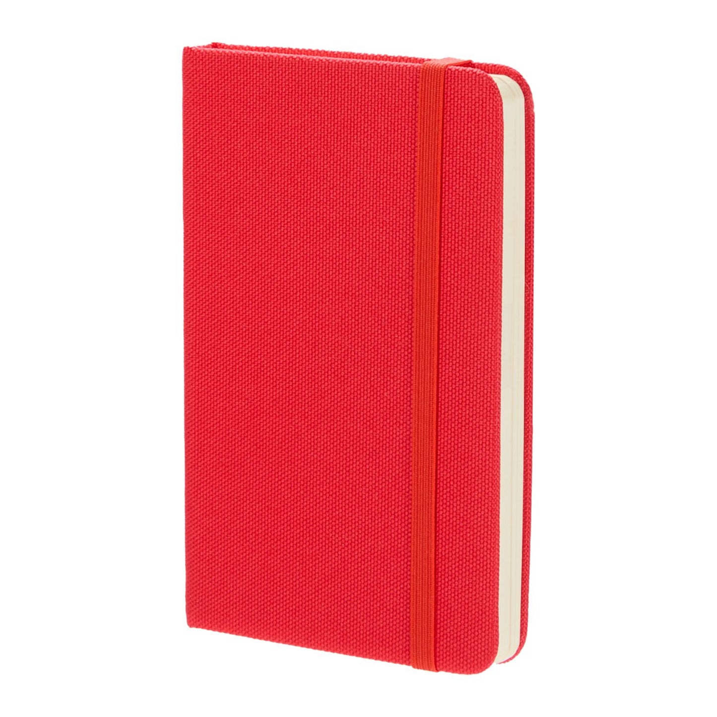 3.5" x 5.5" Recycled Pocket Bound Journal - Red