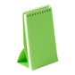 3" x 5" Recycled Stand Up Pocket Jotter - Lime