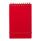 3" x 5" Recycled Stand Up Pocket Jotter - Red