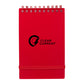 3" x 5" Recycled Stand Up Pocket Jotter - Red
