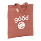 Eco-Friendly 5oz Recycled Cotton Twill Tote Bag - Red