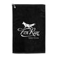 16" x 25" Terry Golf Towel - Black
