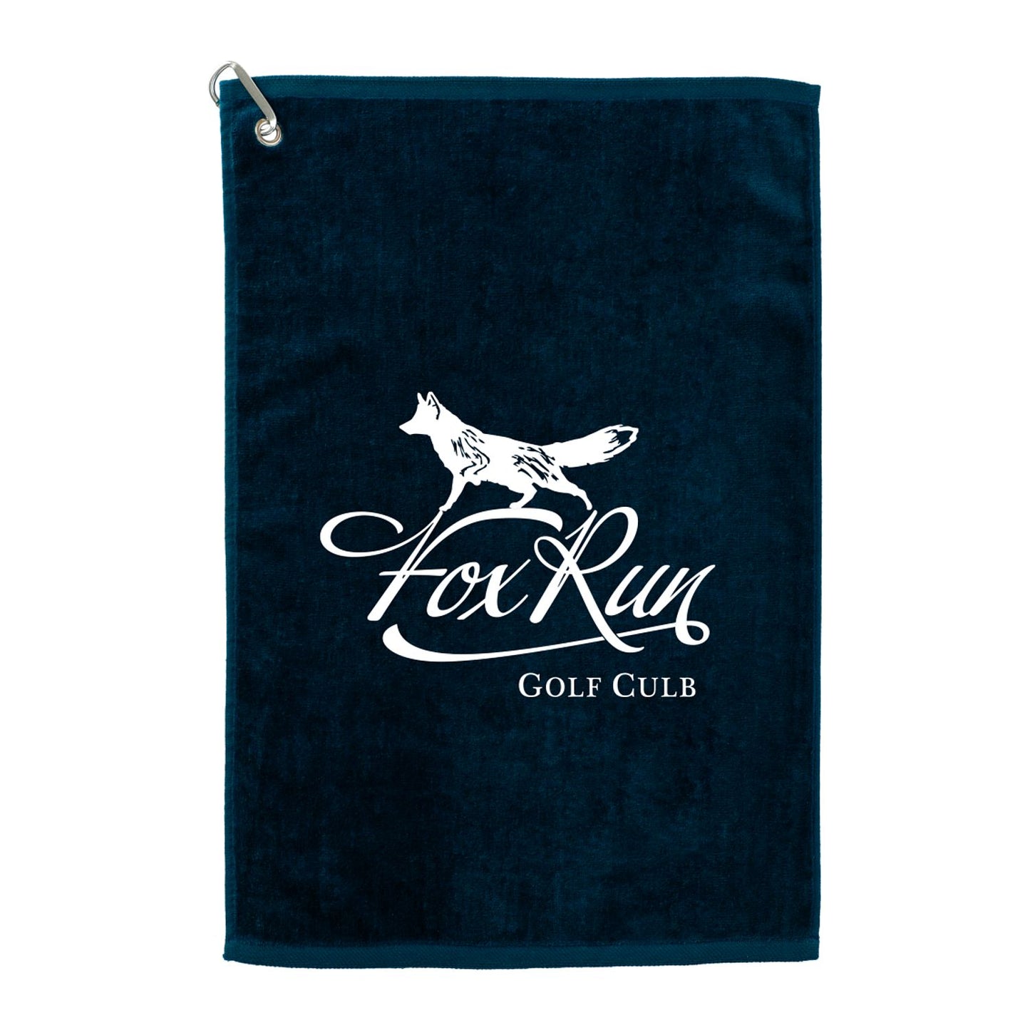 16" x 25" Terry Golf Towel - Navy