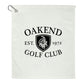 15" x 18" Terry Golf Towel - White