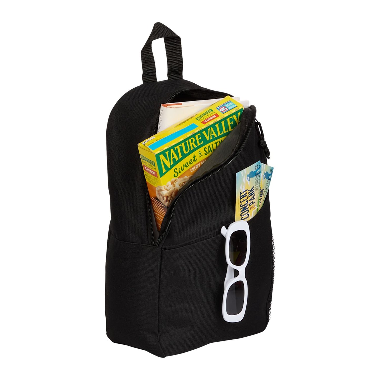 Barton Recycled Sling Backpack - Black