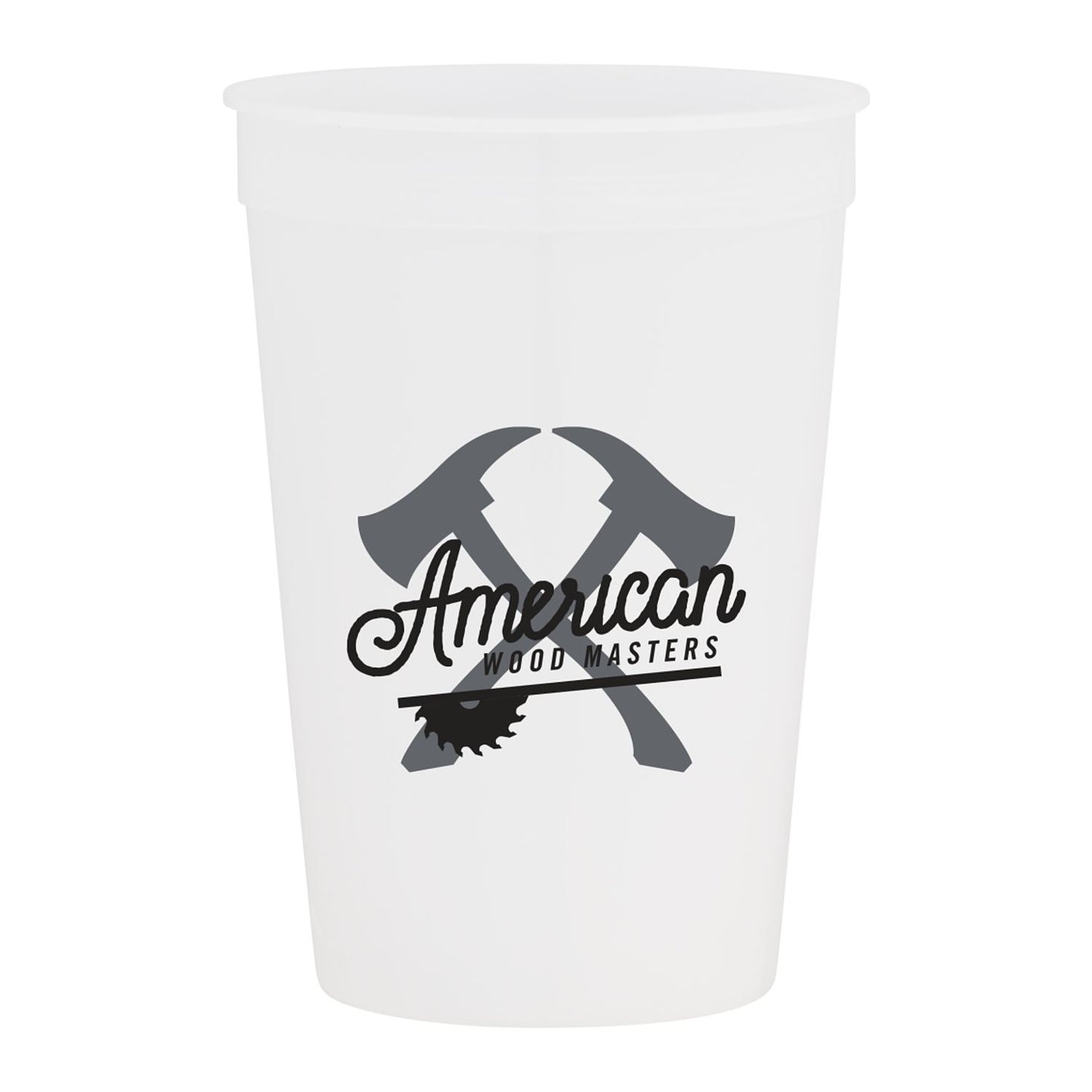 Solid 16oz Recycled Stadium Cup - Frost