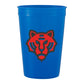 Solid 16oz Recycled Stadium Cup - Translucent Blue