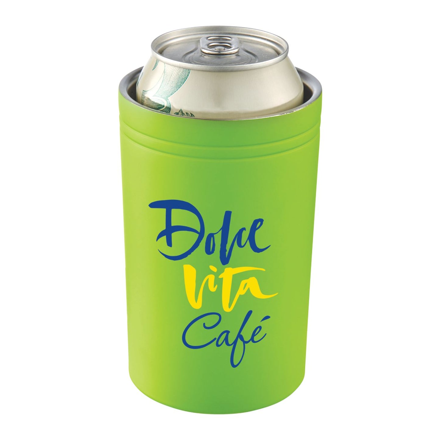 Sherpa 11 oz Vacuum Tumbler & Insulator with Double-Walled Construction - Lime