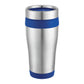 Carmel 16oz Travel Tumbler - Stainless Steel/Blue