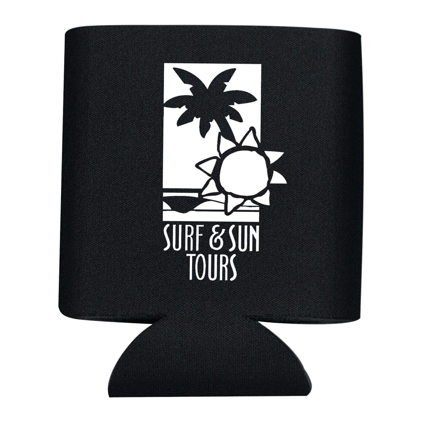 12oz Collapsible Can Insulator - Black