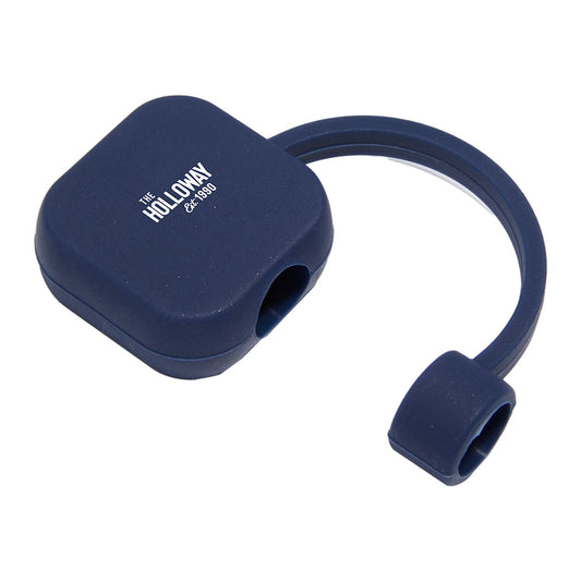 Silicone Straw Toppers - Navy