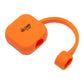 Silicone Straw Toppers - Orange