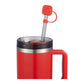 Silicone Straw Toppers - Red