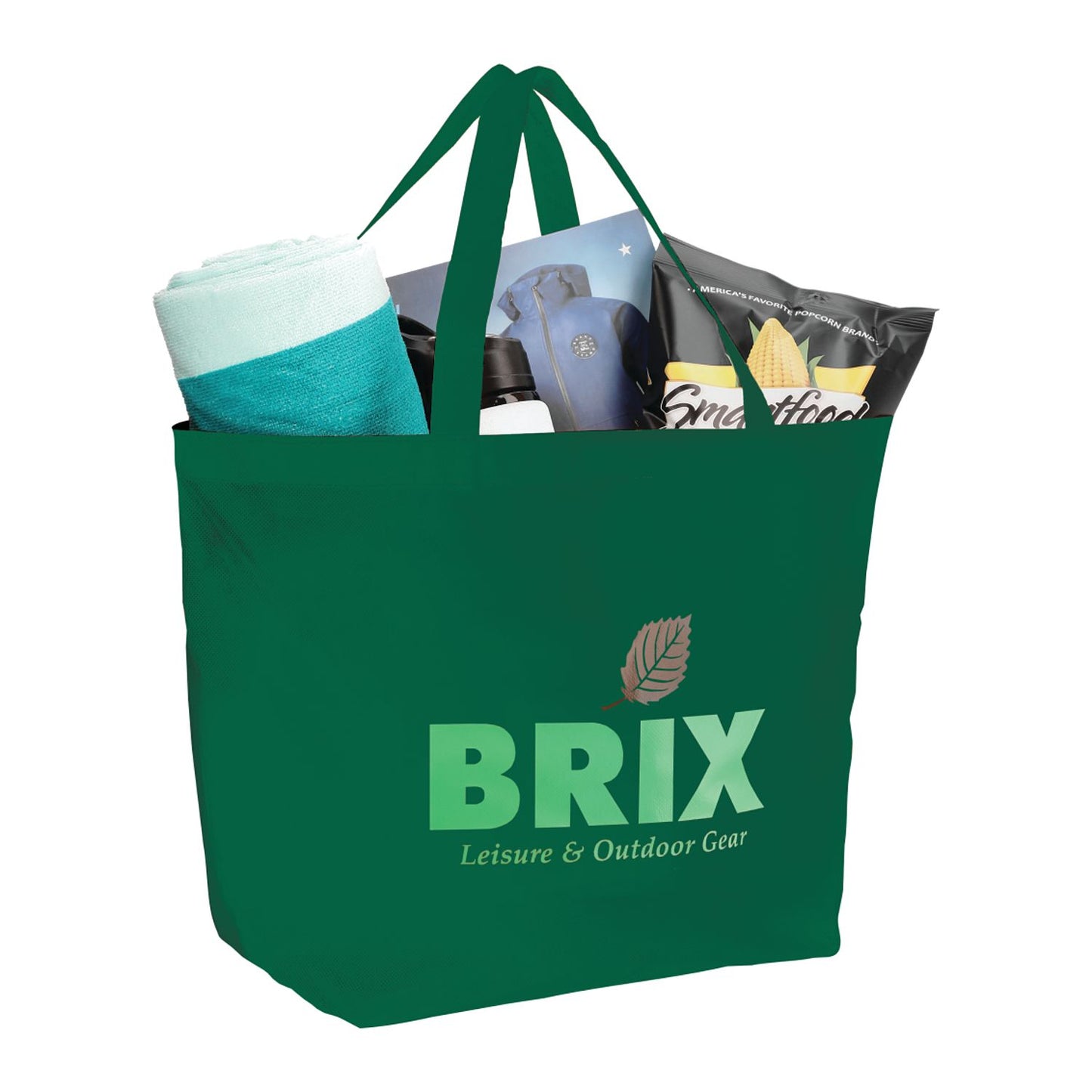 YaYa Budget Non-Woven Shopper Tote - Green