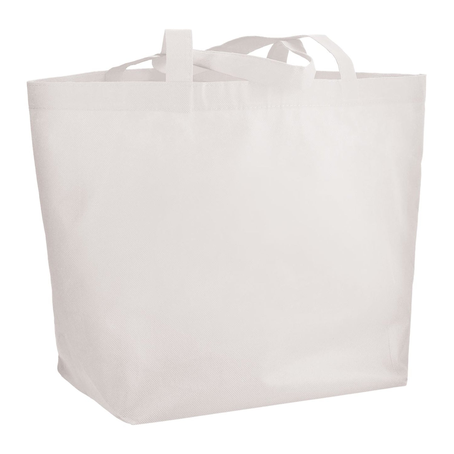 YaYa Budget Non-Woven Shopper Tote - White