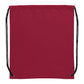 Oriole Polyester Drawstring Bag - Maroon