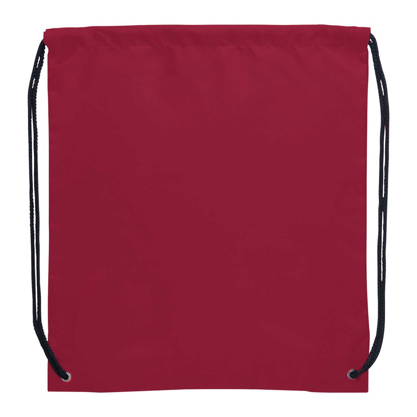 Oriole Polyester Drawstring Bag - Maroon