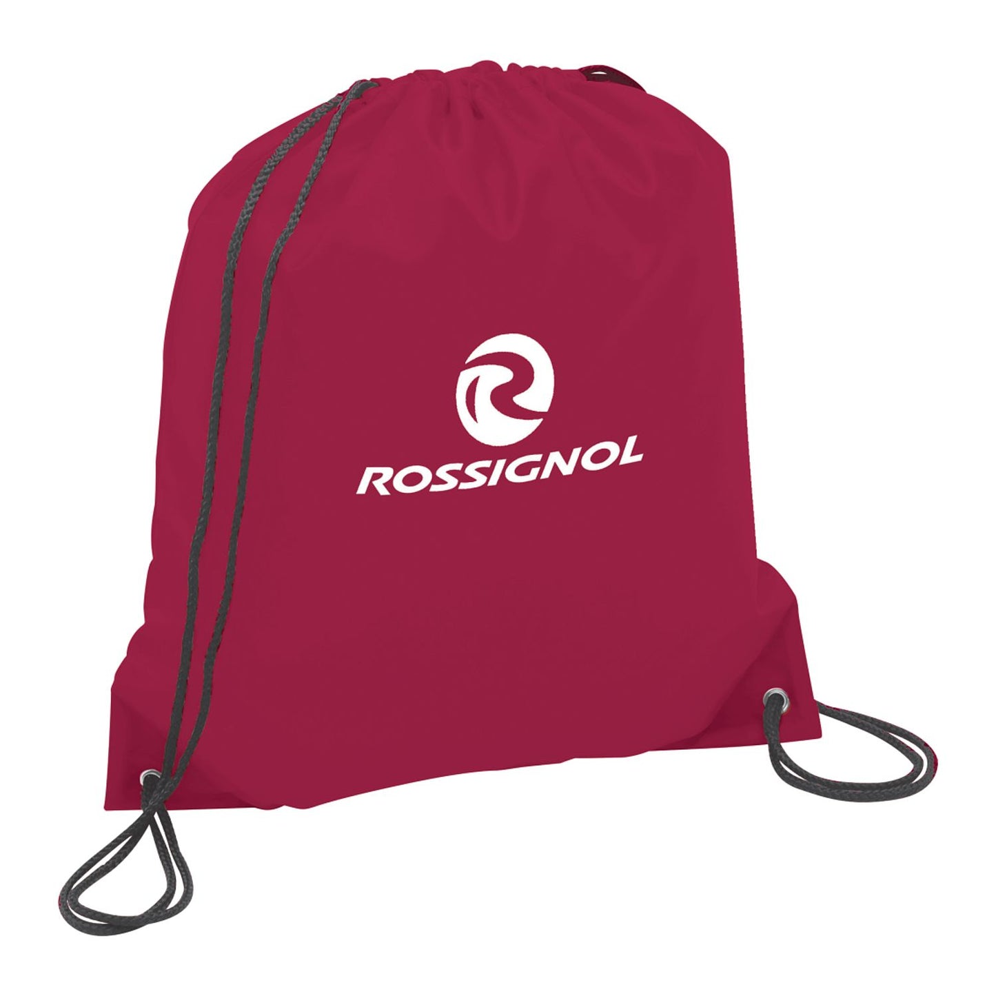 Oriole Polyester Drawstring Bag - Maroon