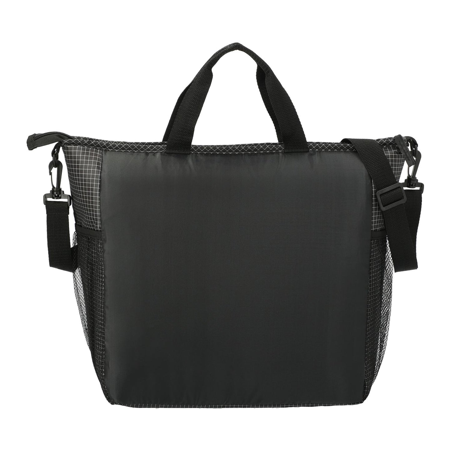 Grid Tote 24 Can Cooler - Black