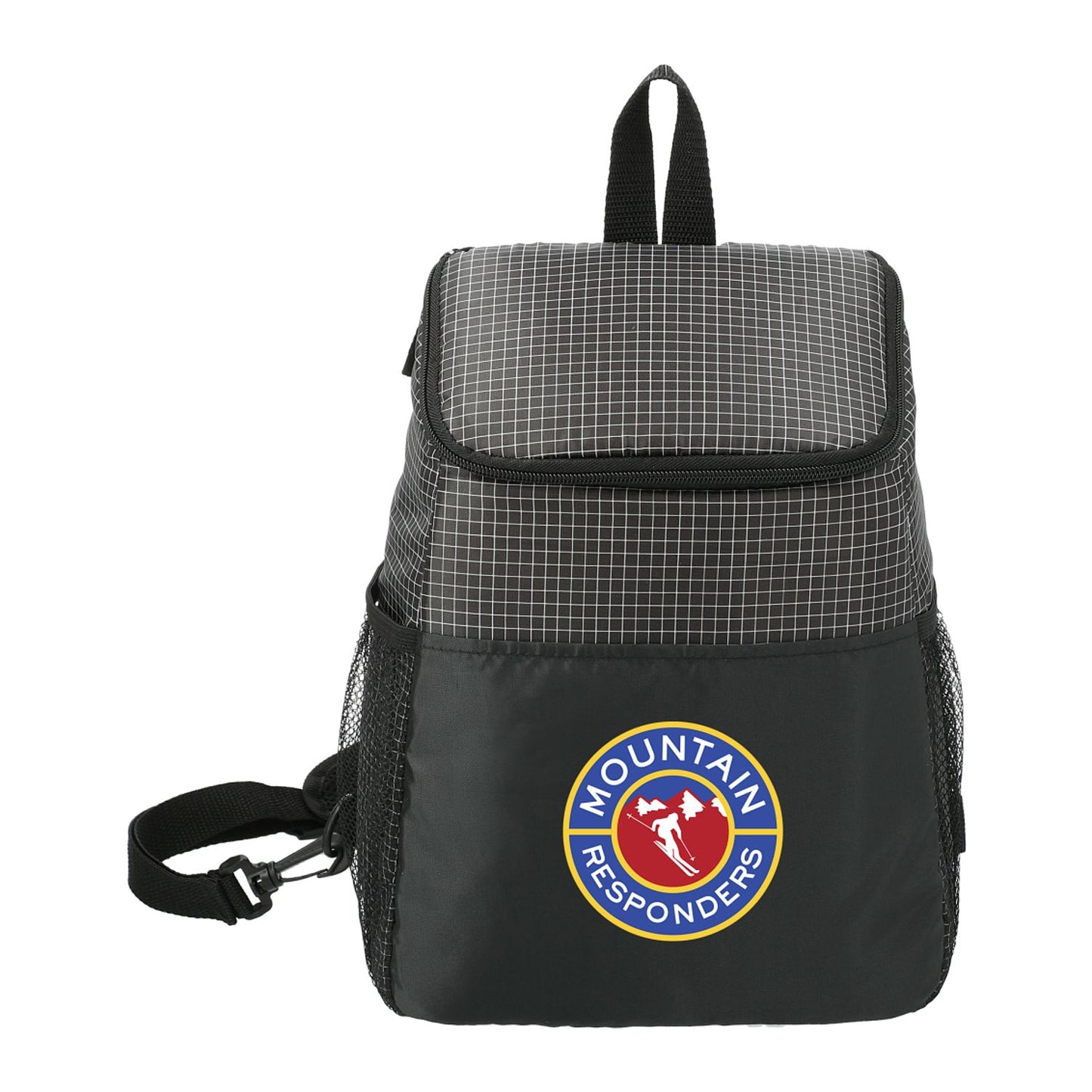 Grid Sling 12 Can Cooler - Black