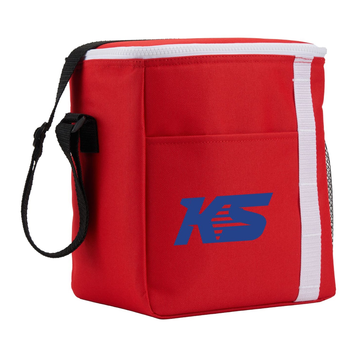 Accent Recycled 12 Can Lunch Cooler - Red