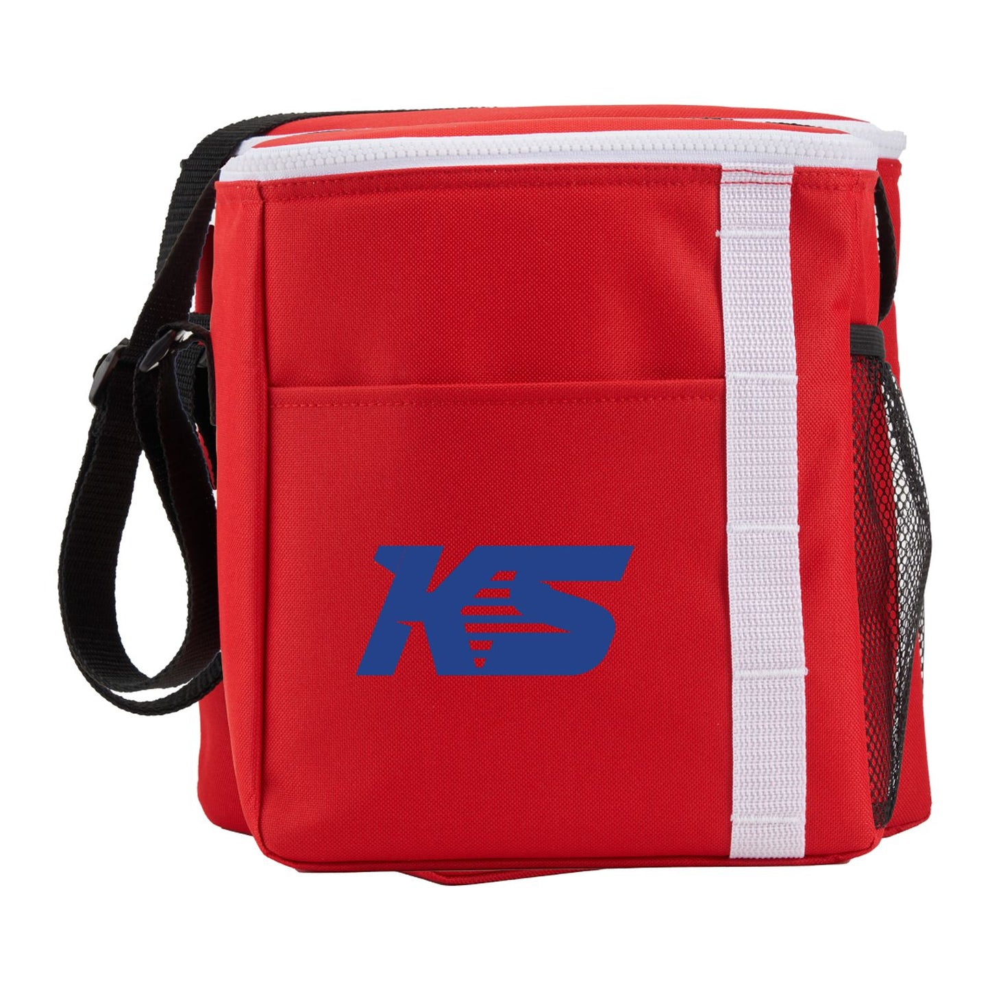 Accent Recycled 12 Can Lunch Cooler - Red
