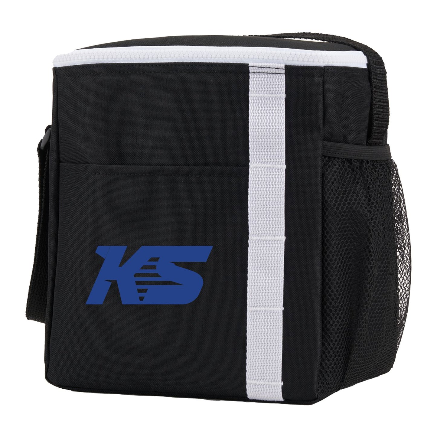 Accent Recycled 12 Can Lunch Cooler - Black