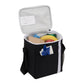 Accent Recycled 12 Can Lunch Cooler - Black