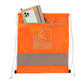 Sparks Recycled Drawstring Bag - Orange