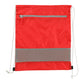 Sparks Recycled Drawstring Bag - Red