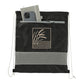 Sparks Recycled Drawstring Bag - Black