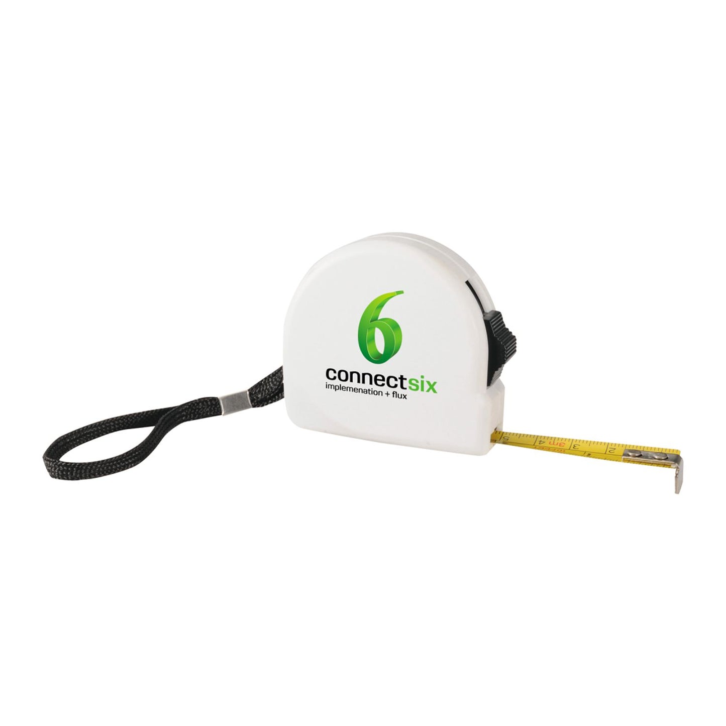 Handyman Locking 10 ft Tape Measure - White