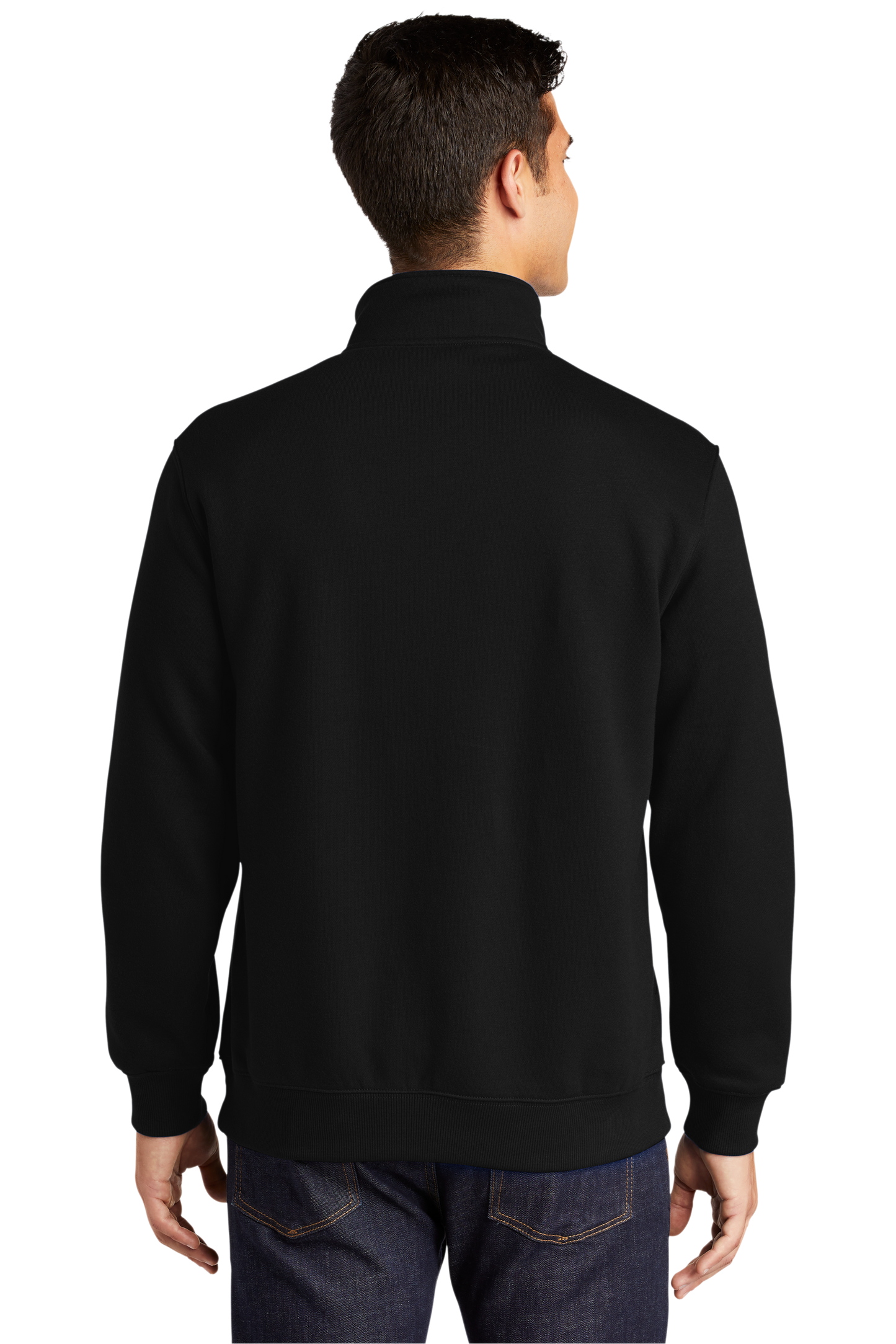 Sport-Tek® 1/4-Zip Sweatshirt - Black