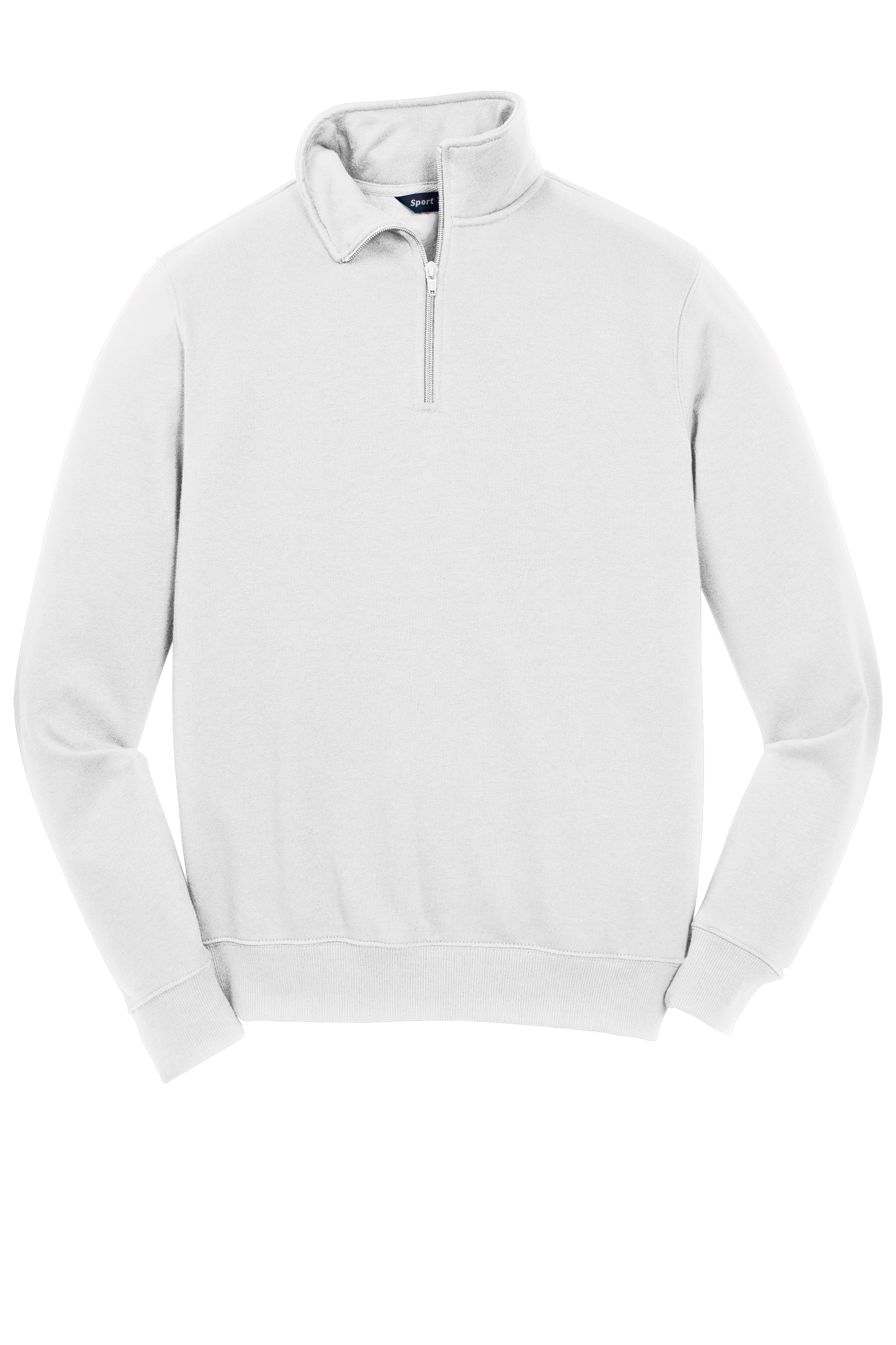 Sport-Tek® 1/4-Zip Sweatshirt - White