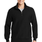 Sport-Tek® Super Heavyweight 1/4-Zip Pullover Sweatshirt - Black