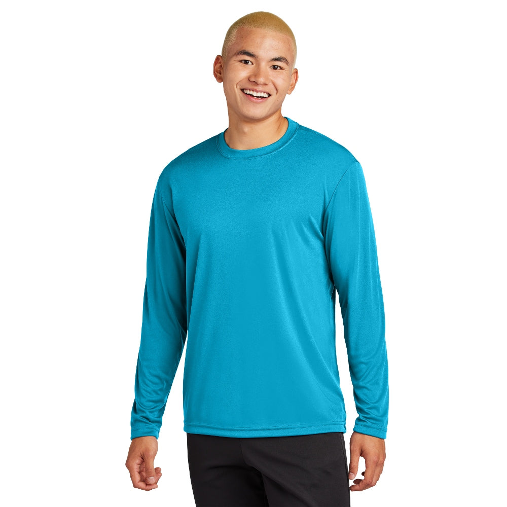 Sport-Tek® Long Sleeve PosiCharge® Competitor™ Tee - Atomic Blue