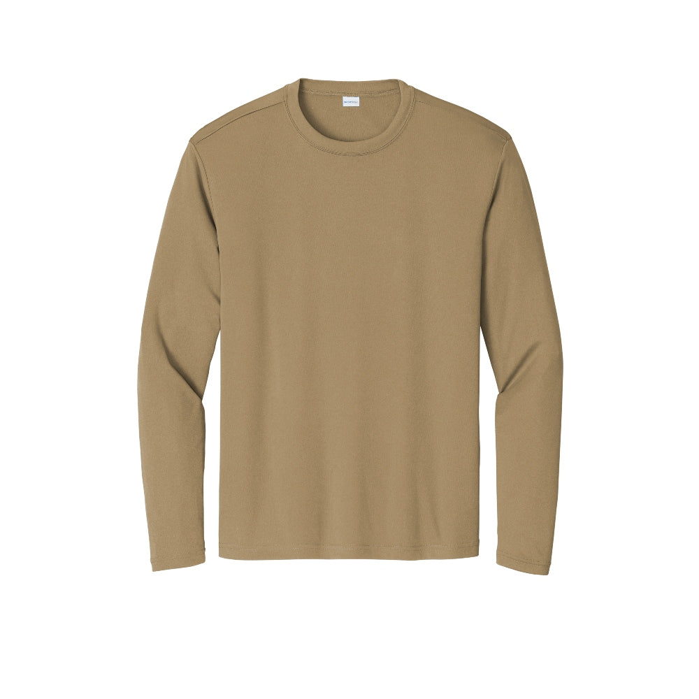 Sport-Tek® Long Sleeve PosiCharge® Competitor™ Tee - Woodland Brown