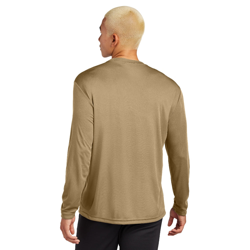 Sport-Tek® Long Sleeve PosiCharge® Competitor™ Tee - Woodland Brown