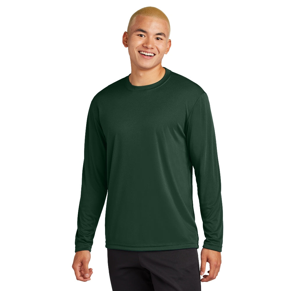 Sport-Tek® Long Sleeve PosiCharge® Competitor™ Tee - Forest Green