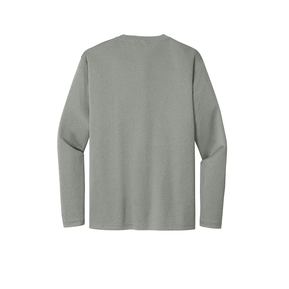 Sport-Tek® Long Sleeve PosiCharge® Competitor™ Tee - Grey Heather Concrete