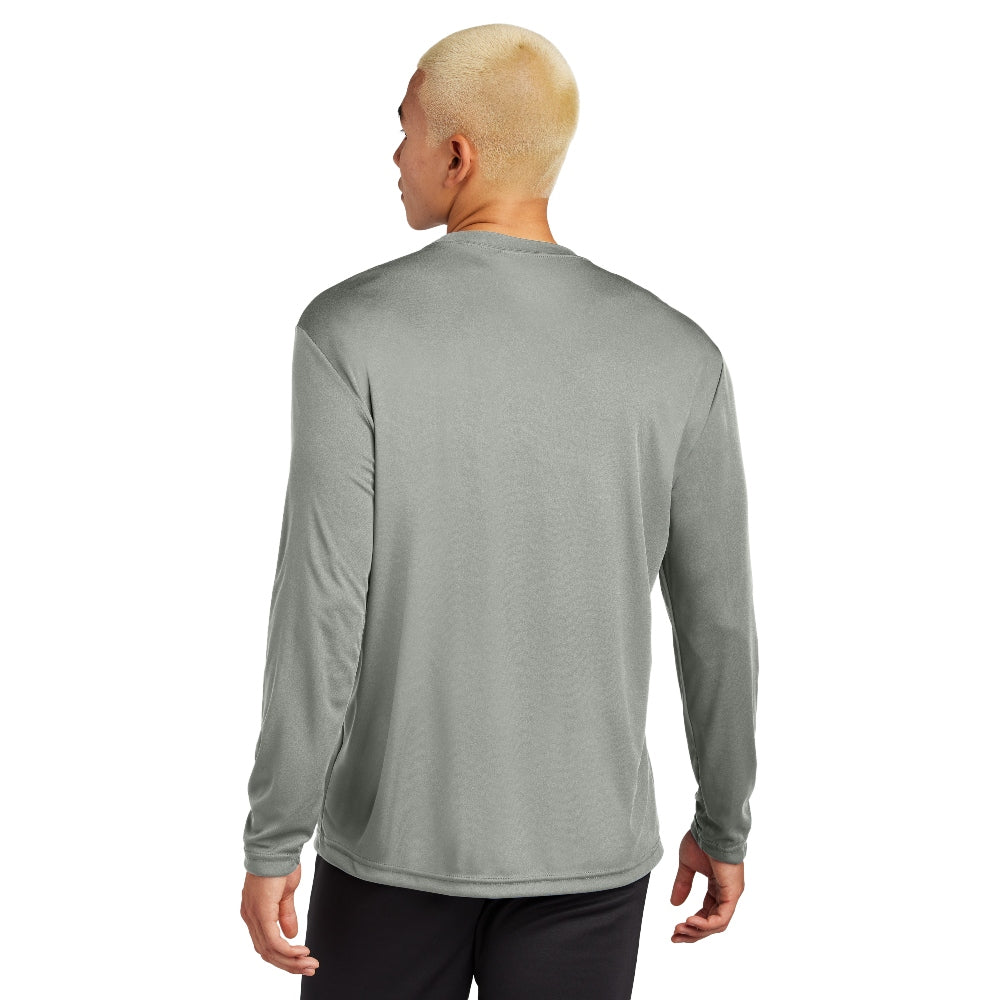 Sport-Tek® Long Sleeve PosiCharge® Competitor™ Tee - Grey Concrete