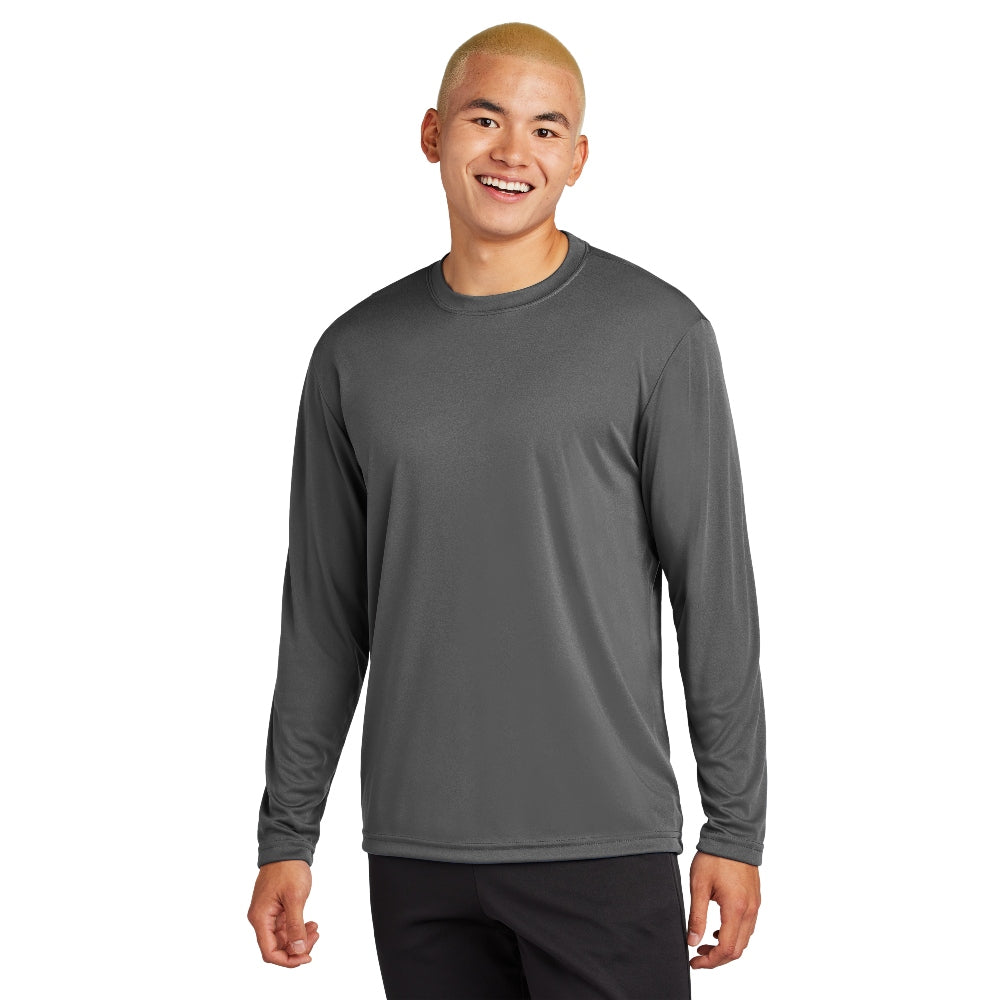 Sport-Tek® Long Sleeve PosiCharge® Competitor™ Tee - Iron Grey