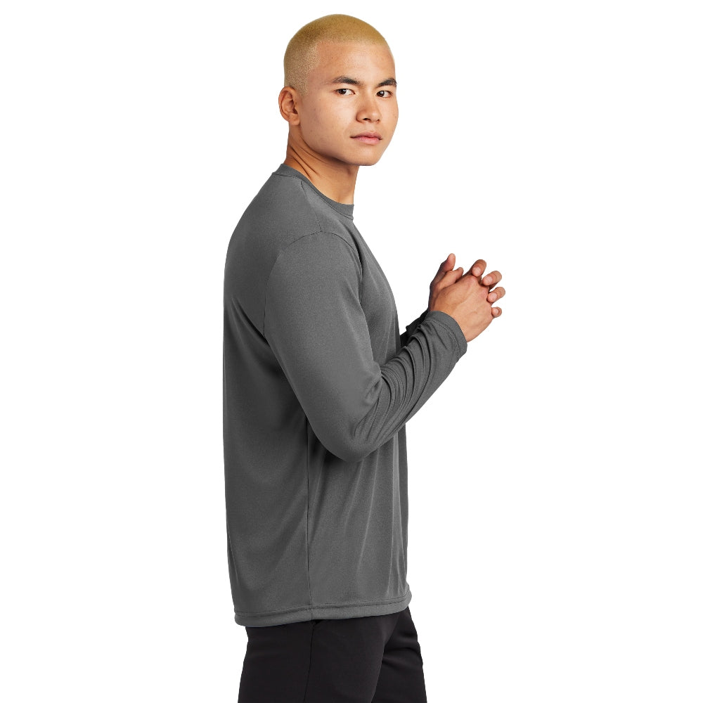 Sport-Tek® Long Sleeve PosiCharge® Competitor™ Tee - Iron Grey